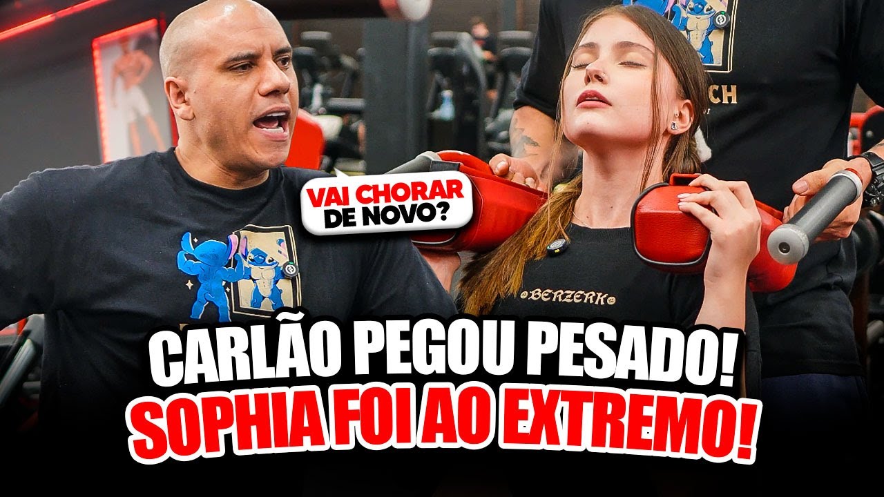 Carlão fez a Sophia Bianco SUPERAR TODOS os LIMITES de novo!