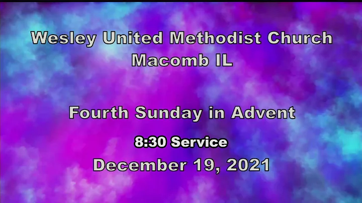 Sunday 830 Service December 19, 2021