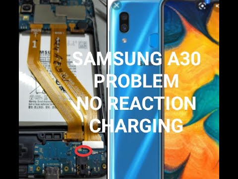 SAMSUNG A30 NOT CHARGING