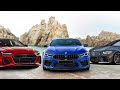 BMW M8 Competition против AUDI RS7 против Mercedes-AMG GT63S против BMW M5 - объективное сравнение!