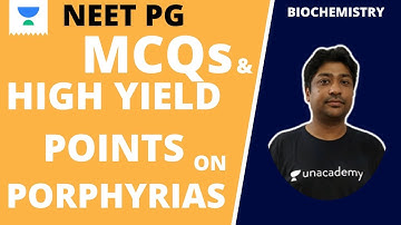 NEET PG | MCQs & High Yield Points on Porphyrias | Biochemistry | Dr. Abhishek Gupta