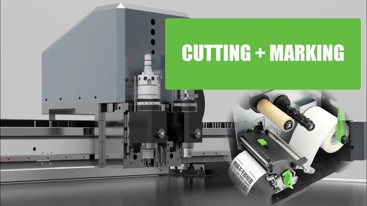 RZCRT Plotter Series with Integrated Sticker Labeling Function - YouTube
