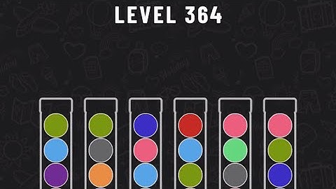 Ball Sort Puzzle Level 364 #ballsortpuzzle #ballsortpuzzlegameplay #puzzlegame #mobilegames