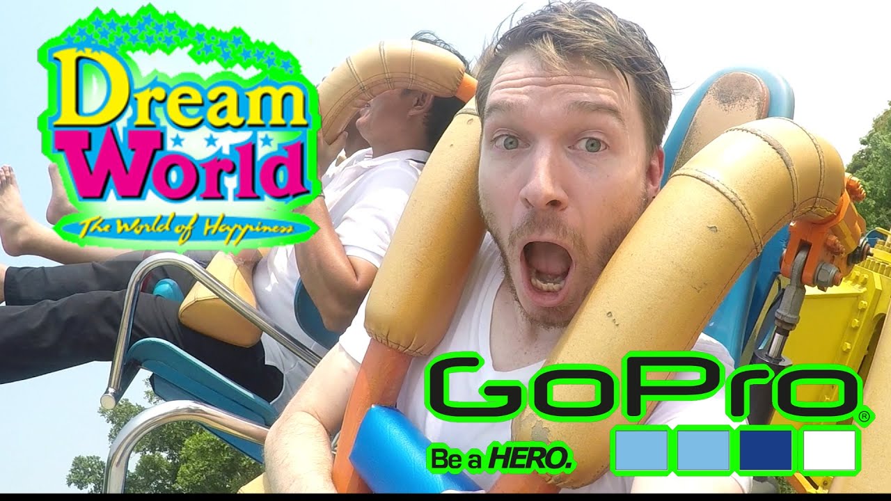 Gopro pov tornado dream world thailand youtube