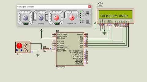 Make a Frequency Meter with PIC16F73
