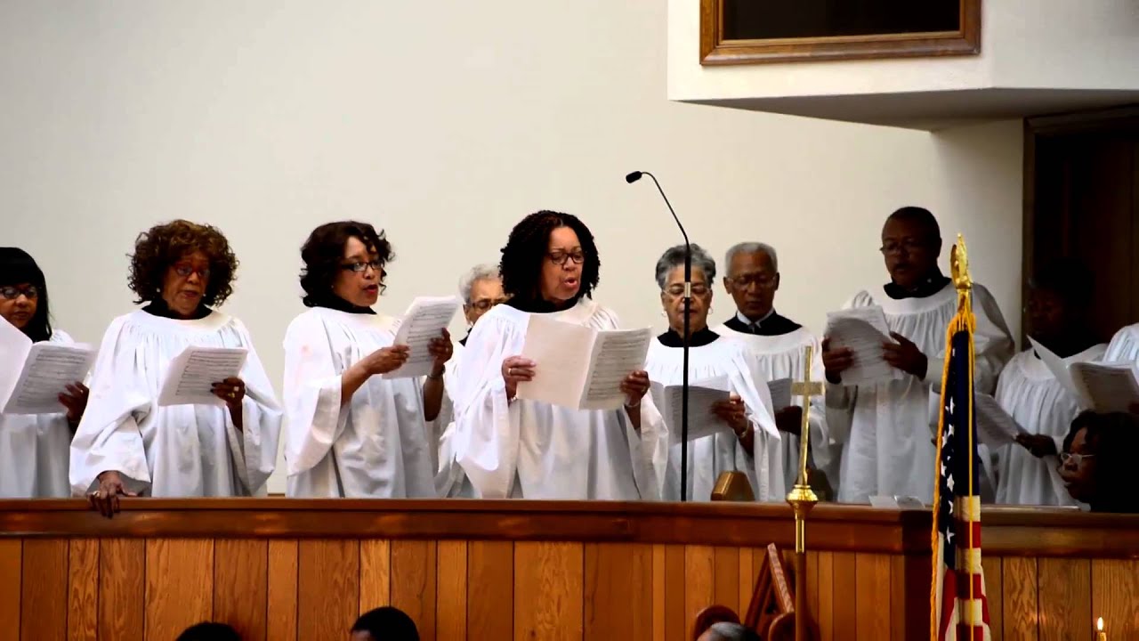 Hymn: The Holy City - Sung by church Choir - St.Cyprian's Hampton Va