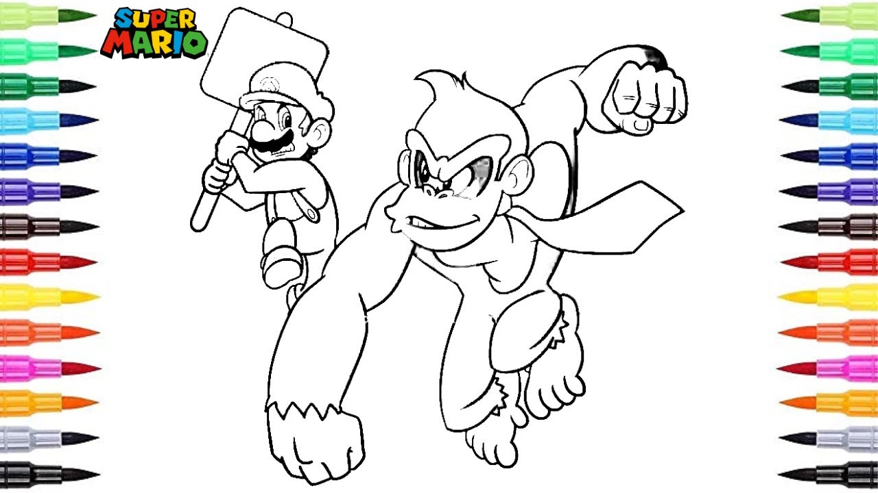 Donkey kong kills Mario | Mario vs Donkey Kong | The Super Mario Bros ...