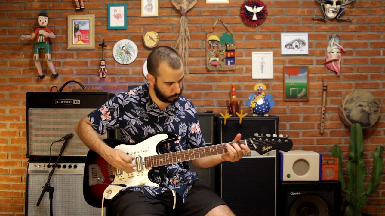 Hofner Galaxie 176 - Teste de timbres!