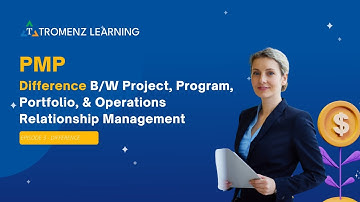 Lesson 4:  Difference B/W Project, Program, Portfolio, & Operations Relationship Management