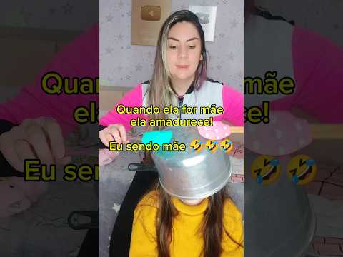 MINHA MÃE NÃO AMADURECEU! 😁🤣 #shorts