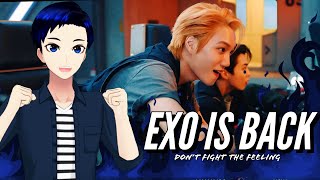 Anime Reacts To EXO 엑소 'Don't fight the feeling' MV // EXO Don't Fight The Feeling Reaction
