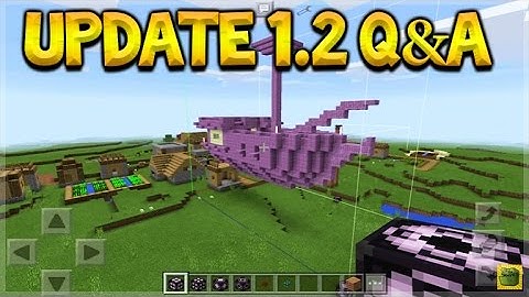 Minecraft Pocket Edition - 1.2 UPDATE Q&A Structure Blocks & PC Commands (Pocket Edition)