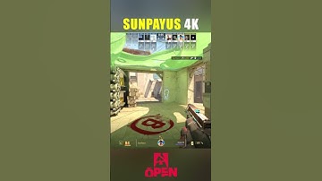 SunPayus SAVAGE 4K Pistol Round Vs Spirit!🎯 #cs2 #sunpayus #gamingshorts