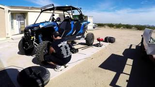 PUTTING PADDLE TIRES ON