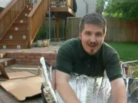 This works? Solar Cooking From Aluminum Funnel Cooking ...