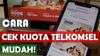 Cara Cek Kuota Telkomsel 100% Mudah !!!