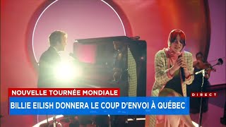 Première mondiale au Centre Vidéotron: jusqu’à 17 500 personnes attendues pour Billie Eilish - Expli screenshot 1
