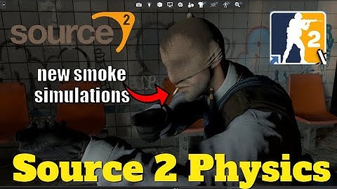 New Smoke Simulation , Ragdoll  in CSGO | Source 2 | Source 2 Upgrade  #csgo #source2 #csgosource2