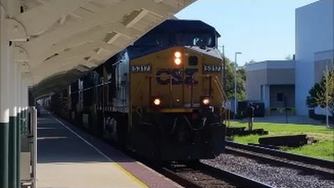 [CSXT]5317 GE ES40DC-5286 ES44DC & 7824 CW40-8 Leads Long Q410-01 Through Fay NC Headed NB