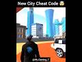 New City Cheat Code 🤯😨 || Indian Bike Driving 3D || #shorts #indianbikedriving3d #cheatcodes #viral