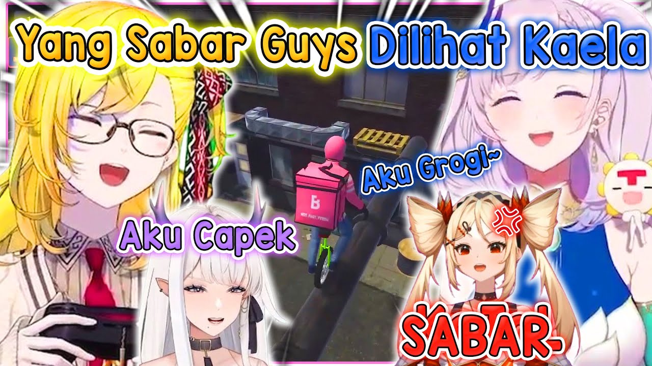 Kaela & Teman²nya Yang Sabar Ketika Bermain Game Yang Perlu Kesabaran..【Hololive Collab | Clips】