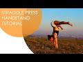 Straddle press handstand tutorial (no handstand needed!)