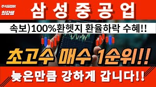 [삼성중공업 주가전망] 주식 초고수 매수 1순위 종목 !! 최근 환율하락에도 걱정없다  !! 100%환헷지!!     #삼성중공업 #LNG #FLNG #조선관련주