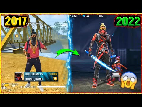 FREE FIRE PLAYERS 2017 VS 2022⚡⚡ - para SAMSUNG A3,A5,A6,A7,J2,J5,J7,S5,S6,S7,S9,A10,A20,A30,A50,A70