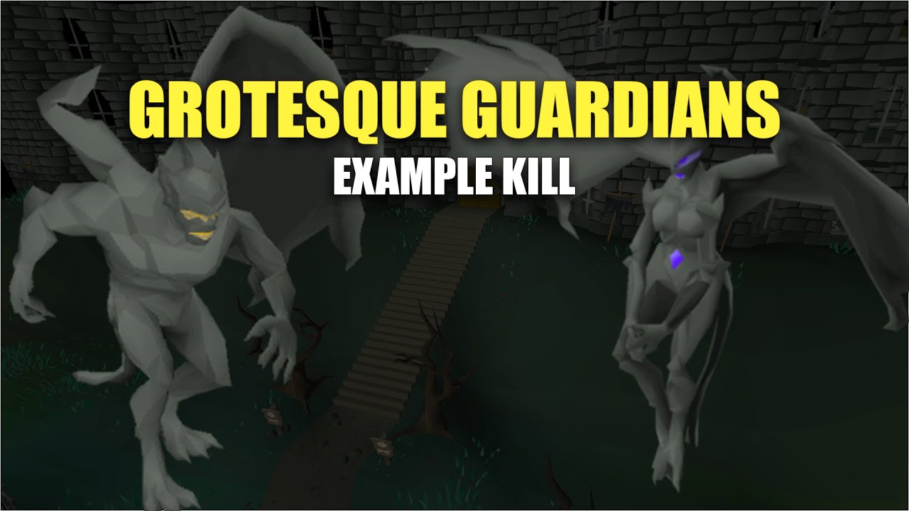 [OSRS] Grotesque Guardians example kill - YouTube