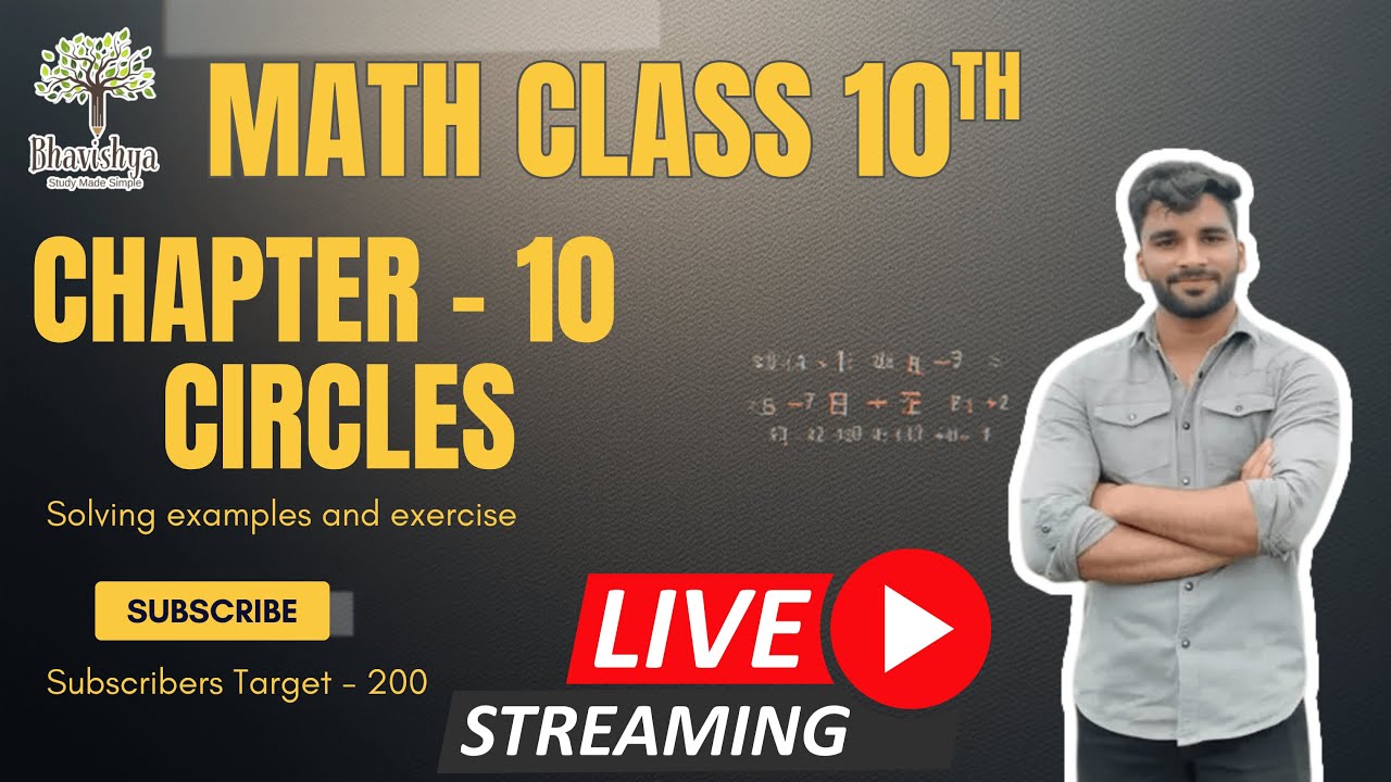 Class 10 Maths | Chapter 10 Circle | Full Explanation & Questions ...