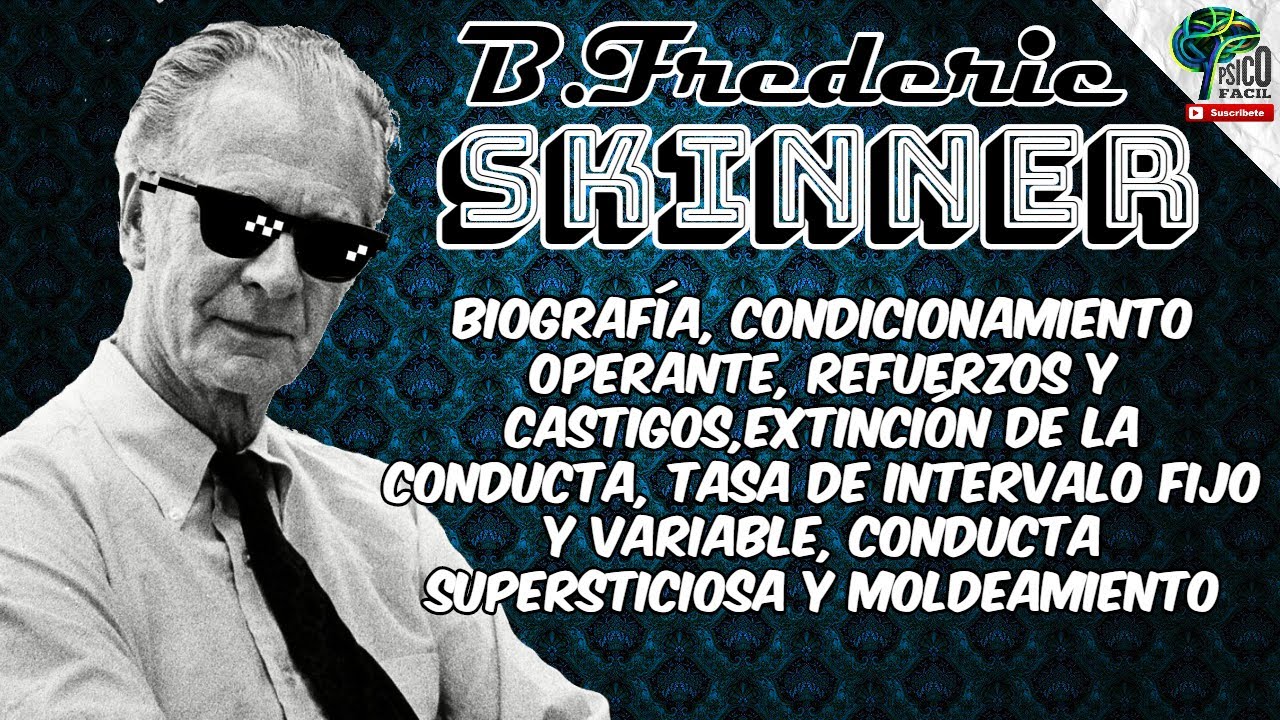 B.F SKINNER  TEORÍA DEL APRENDIZAJE (CONDUCTISMO) RESUMIDA FÁCIL CON EJEMPLOS  Ft. @Habiaspensado