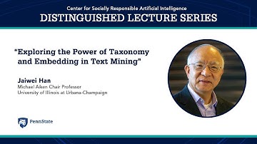 Distinguished Lecture Series: Jiawei Han