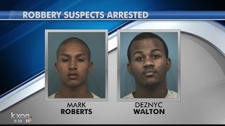 Round Rock arrest two men accused of robbing a man in June