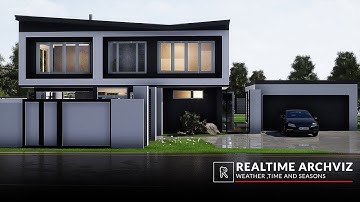 Architectural Visualization | Realtime weather, seasons and time