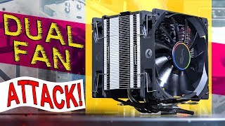 Two Fans Attack This Cooler -- Cryorig H7 Plus