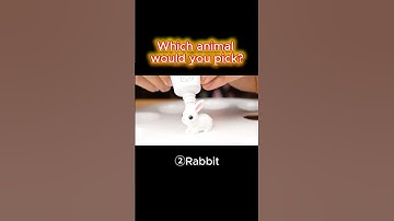 AI ASMR: Paint Tube Animals – Dog, Rabbit & Penguin