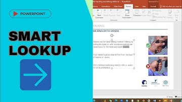 How to Use Smart Lookup in PowerPoint ||OfficeEase||