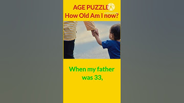 Only Genius Can Solve This Age Puzzle in 5 seconds #shorts #riddle #age puzzle