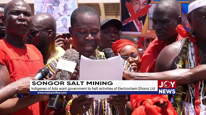 Songor salt mining: Indigenes of Ada want government to halt activities of Electrochem Ghana Ltd