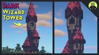 How To Build A Dark Wizard Tower in Minecraft!! [Tutorial 2021]