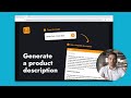 [Tutorial] Create Unique Product Descriptions with AI Generated Content