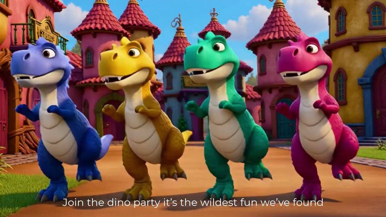 Dino Adventure – Full Structured Song + MORE Nursery Rhymes & Kids Songs | RenKids