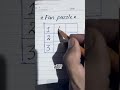 mathematical puzzle game #maths #education #tricks #mathpuzzle #shorts #handwriting