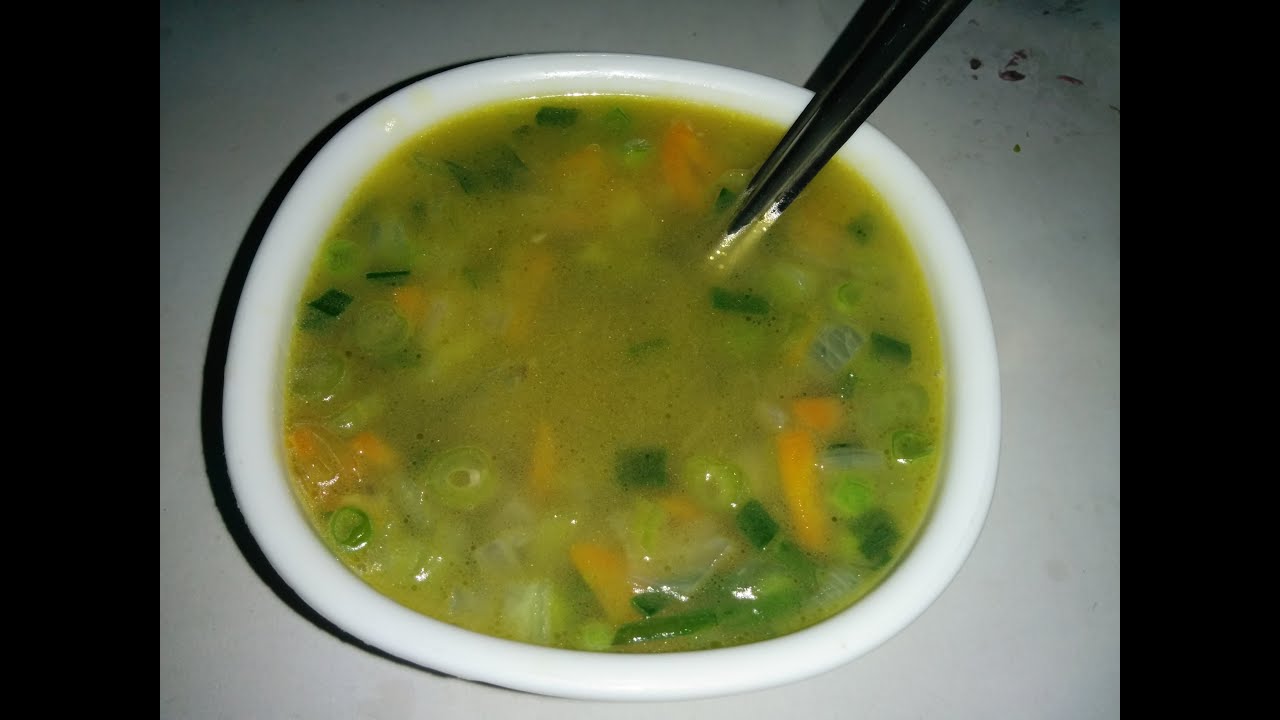 Vegetable Clear Soup Recipe - Simple Easy & Healthy Vegetable Clear ...