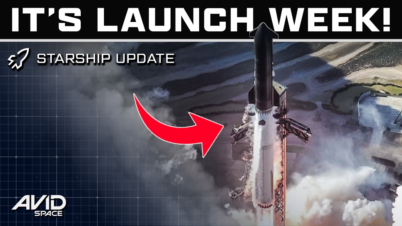 SpaceX To Launch Starship For Its 13th Time This Week! | 6:07 | Avid Space | 12,940 views | July 12, 2026