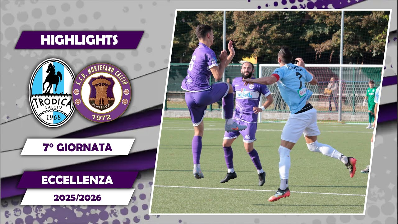 Trodica-Montefano 4-1 | Highlights e interviste | 7° giornata | Eccellenza 25/26