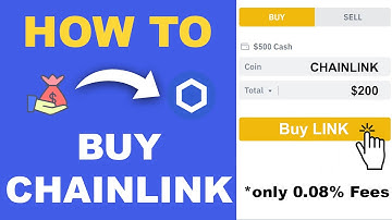 How To Buy Chainlink ✅ Tutorial for Beginners (0.08% Fees)