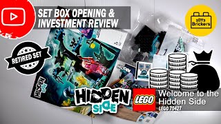 LEGO 70427 Hidden Side – Welcome to the hidden side Box Opening Investment Review