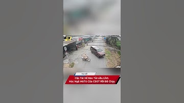 Clip Tài Xế Bán Tải Liều Lĩnh Húc Ngã MôTô Của CSGT Rồi Bỏ Chạy