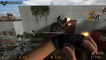 ZOMBIE ESCAPE, COUNTER-STRIKE: SOURCE, MAP: ZE_prototype, LEVEL 3